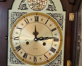 31-Day 'Tempus Fugit' Mechanical Grandfather Clock