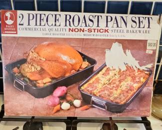 Baker's Advantage by Roshco 2-Piece Roast Pan Set