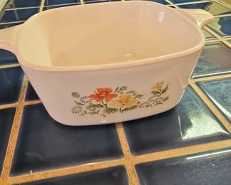 CorningWare Wildflower Petite Casserole Dish P-43-B