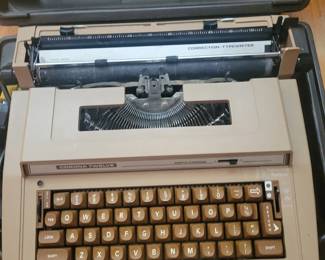 Vintage typewriter
