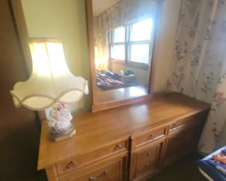 Thomasville dress with mirror