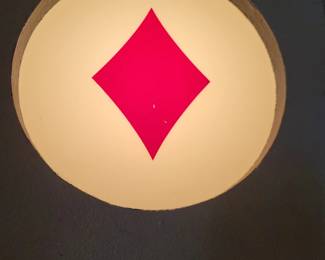 Cube shaped hanging pendant light