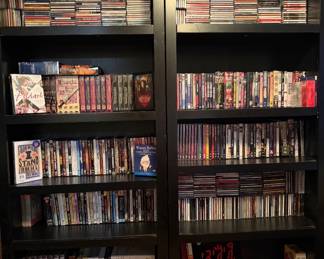 100s.  Of.  CDs.   