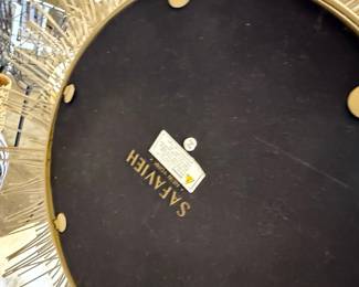 Safavieh Alves Sunburst Mirror - Champagne