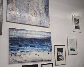 Abstract Seascape Canvas Wall Art Collection