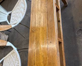 Antique Chinese Elm Wood Console Table/Bench