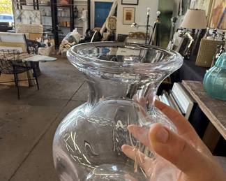 Simon Pearce Shelburne Hand-Blown Glass Vase