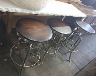 Restoration Hardware Toledo Adjustable Bar Stools