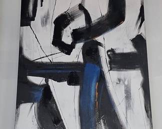 Abstract Expressionist-Style Painting in the style of Franz Kline