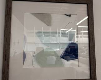 Modern Minimalist Abstract Framed Print
