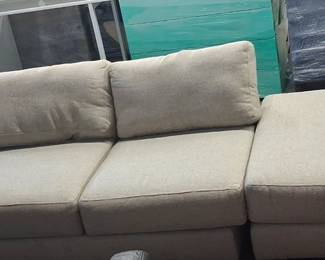 Modern Beige Modular Sectional Sofa