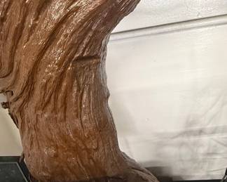 Large Sculptural Driftwood Root Lamp