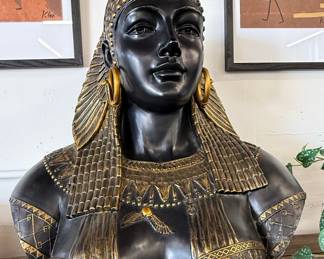 Queen Cleopatra Decorative Bust