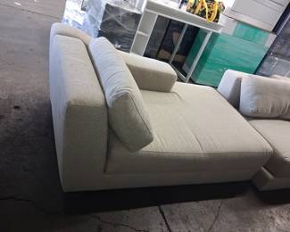 Modern Beige Modular Sectional Sofa