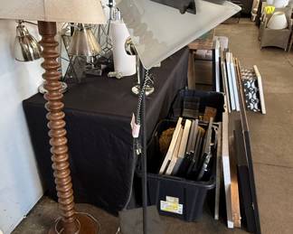 Modern Industrial Adjustable Floor Lamp with Triangular Shade