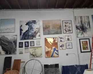 Collection of Decorative Abstract Canvas Art