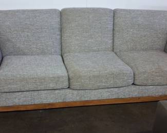 Mid-Century Modern Style Three-Seater Sofa 3'x6'10"