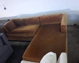 Mitchell Gold + Bob Williams L-Shaped Sectional Sofa 6'x8'