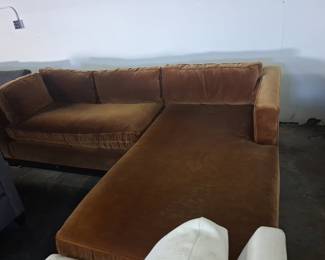 Mitchell Gold + Bob Williams L-Shaped Sectional Sofa 6'x8'