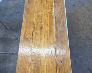 Antique Chinese Elm Wood Console Table/Bench