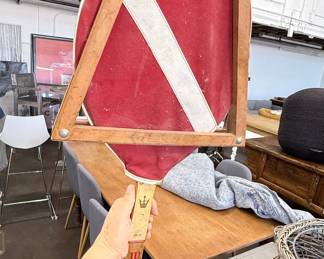 Vintage Wilson "Speed Flex Fibre Face" Wooden Paddle