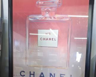 Andy Warhol (after) Chanel No. 5 Offset Lithograph Poster (1997) 5'9"x4'3"