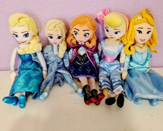 Disney Princess Plush Doll Collection sold individually