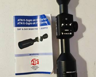 A&T x - sight 4K Pro 3-14x Smart HD day night rifle scope