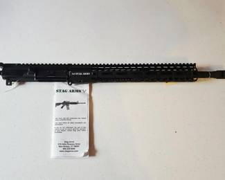 STAG ARMS STAG 15 TACTICAL UPPER Model / Part # STAG700006N 5.56mm NATO Low-Profile Gas Block A2 Muzzle Device Stag 15 / AR-15 Platform Factory Stag Arms Upper Receiver Assembly
