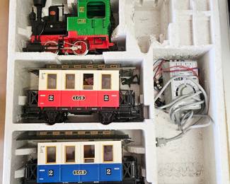 LGB G-scale passenger train starter set (such as the classic LGB 20301 The Big Train