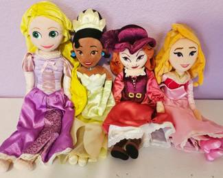 Disney Princess Plush Doll Collection sold individually