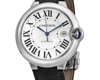 Ballon Bleu de Cartier watch complete with box booklet and all accompanying paperwork