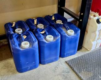 5-gallon stackable high-density polyethylene