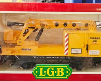 LGB Lehmann 4042 Matra Crane Car