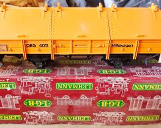 G-scale LGB Lehmann 4011 orange OEG (Oberrheinische Eisenbahn-Gesellschaft)