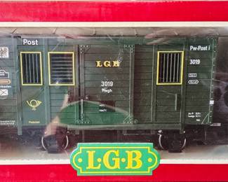 LGB 3019 G Scale Postal Car
