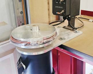 Vertical Shaft 9-inch Disk Grinder from Beaumont Metal Works