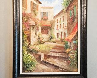 Ron Davis oil painting very large