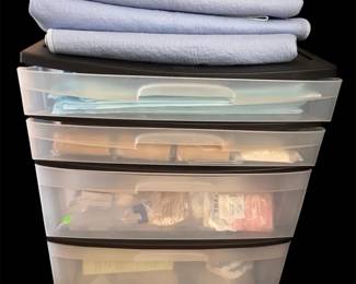 Personal CareMedical Supply Mystery Lot With Storage Cart