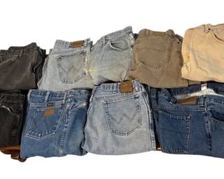 Mens Size 38 x 34 Wrangler, Lee Schmidt Pants