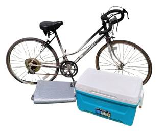 26 Inch Girls Bike, Cooler And Tarp Bundle