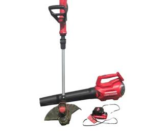 CRAFTSMAN V20 Cordless Yard Tool Combo Set Trimmer, Blower, Battery Charger