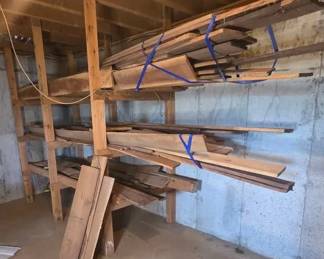 Vintage Assorted Hardwood Lumber Lot