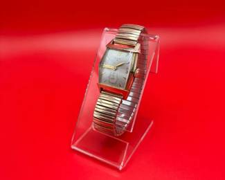 Vintage 10K GF Elgin Watch WORKING