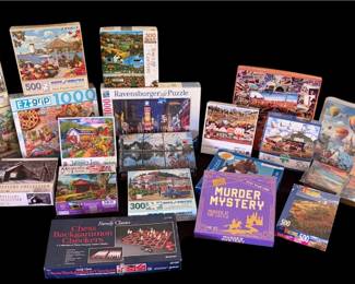 Mystery Lot Of Puzzles Games