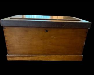 Handmade Vintage Wooden Chest