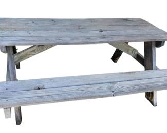 Wooden Picnic Table
