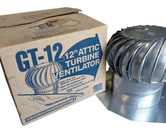 12 Inch Attic Turbine Ventilator