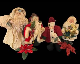 Vintage Santa Quartet