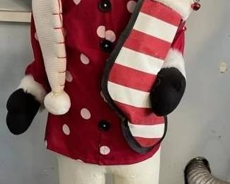53" TALL SNOWMAN CHRISTMAS DECORATION